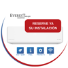 Imagen de Aire Acondicionado Everest Deluxe Inverter 12.000 Btu WiFi Eficiencia AA - PROXIMO ARRIBO